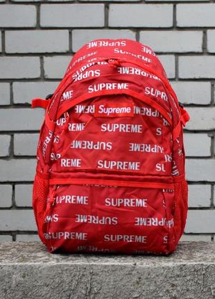 Рюкзак городской спортивный supreme ucut red