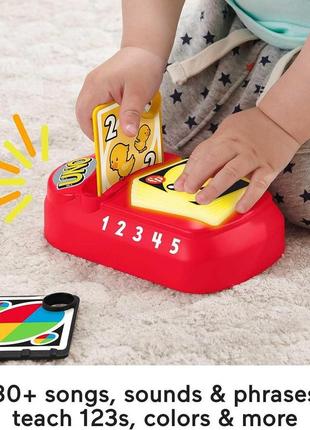 Інтерактивна іграшка uno малюкам. fisher price laugh музика та світло код/артикул 75 508 код/артикул 75 508 код/артикул 75 5086 фото