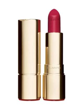 Помада для губ clarins joli rouge velvet matte lipstick 762v - pop pink