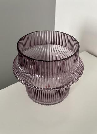 Стеклянная ваза2 фото