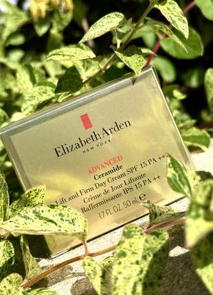 Солнцезащитный дневной крем для лица spf15 elizabeth arden advanced ceramide lift & firm day cream