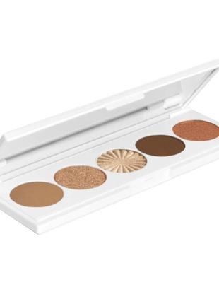 Палетка теней + хайлайтер ofra signature eyeshadow palette luxe 7.5 г4 фото