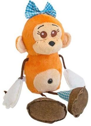 М'яка іграшка "мавпочка чи-чі", дівчинка від polinatoys