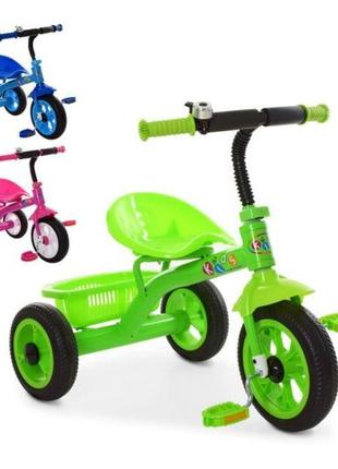 Велосипед дитячий триколісний з кошиком2 фото