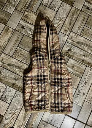 Двостороння безрукавка для дівчинки