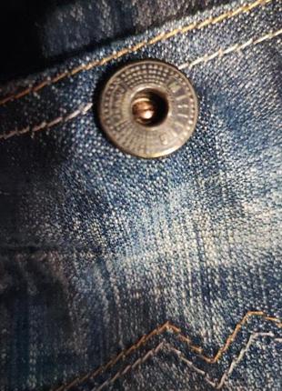 Фірмова джинсова курточка оригінал на міхоаій підкладці2 фото