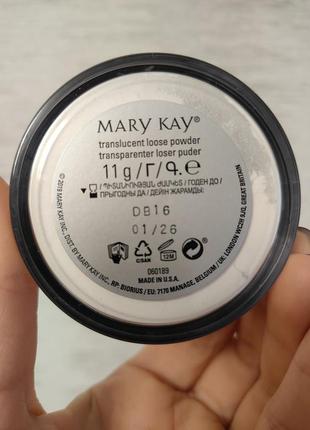 Прозора розсипчаста пудра

мері кей mary kay3 фото