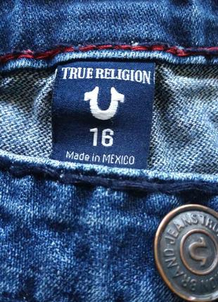 Джинсы true religion original mexico размер 16, состояние идеальное5 фото