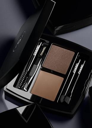 Набор для макияжа бровей chanel la palette sourcils de chanel 03 - dark5 фото