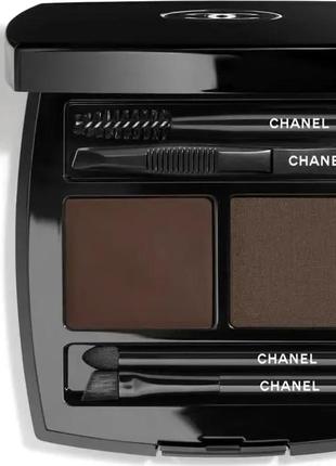 Набор для макияжа бровей chanel la palette sourcils de chanel 03 - dark