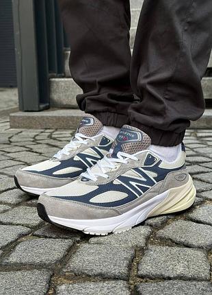 Кросівки new balance 990v6 grey day grey navy