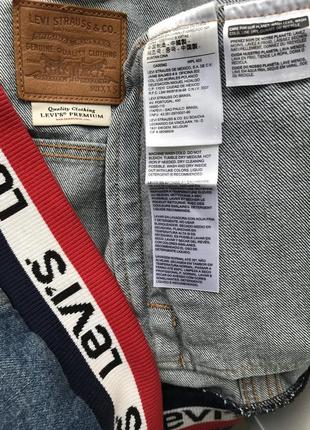 Джинсовый пиджак oversize «levi’s» оригинал 👌5 фото