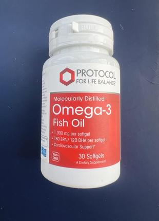 Omega 3 омега 1000 мг , 30 капсул до 12.2025