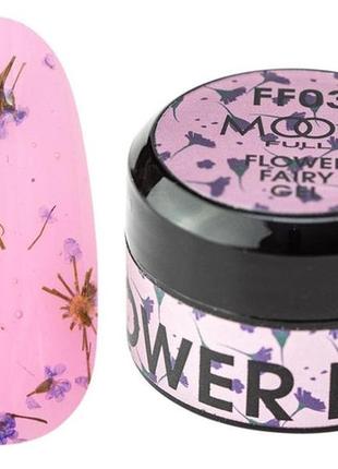 Гель з сухоцвітами moon flower fairy gel ff03, 5 мл1 фото