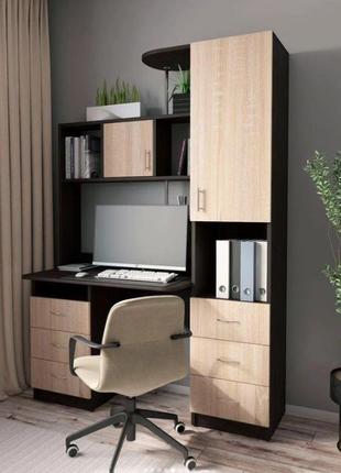 Стол оскар прямой аляска+белый