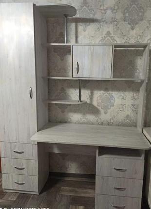 Стол оскар прямой аляска+белый