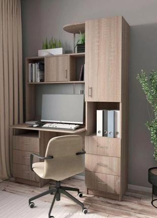 Стол оскар прямой аляска+белый