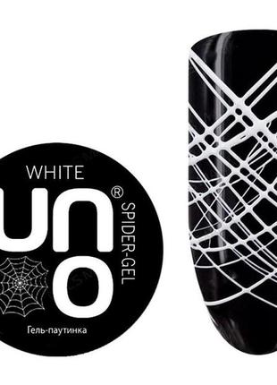 Гель-павутинка uno spider gel, 5 г, white