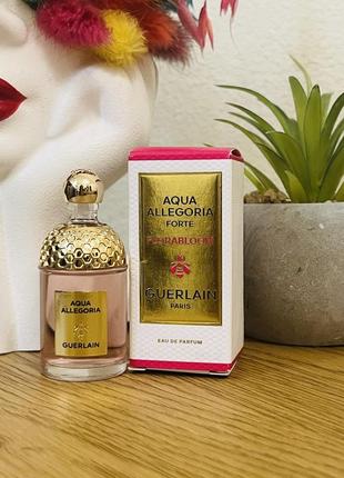 Оригінал мініатюра парфум парфумована вода guerlain aqua allegoria florabloom forte