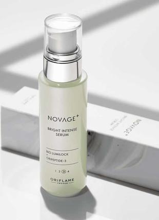 Сироватка для обличчя проти пігментації novage+ bright intense 30мл