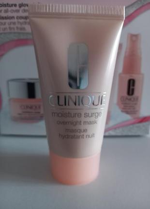 Clinique moisture surge overnight mask нічна зволожуюча маска 30мл.