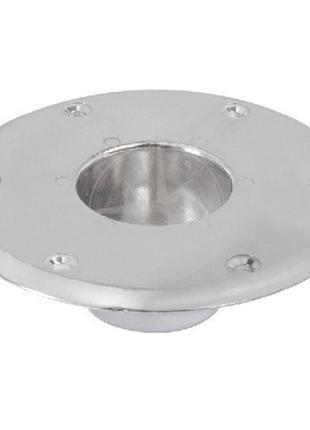 Основа опори столу кругла врізна 157 мм алюміній osculati