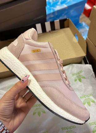 Кросівки adidas iniki pink1 фото