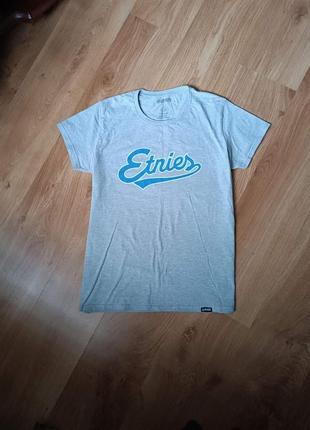 Практична бавовняна футболка etnies , розмір м.2 фото
