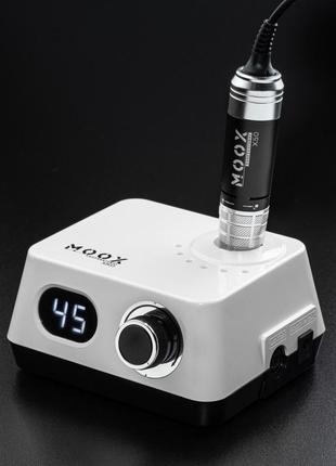 Фрезер для манікюру moox x503 на 45000 об./хв, 70 вт., білий