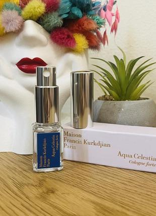 Оригінал мініатюра парфум парфумована вода  Maison francis kurkdjian aqua media cologne forte aqua celestia cologne forte