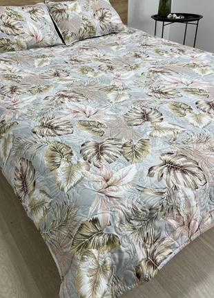 Хлопковые стеганые покрывала с наволочками8 фото