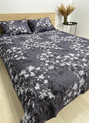 Хлопковые стеганые покрывала с наволочками5 фото