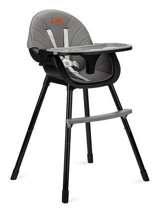 Детский стульчик для кормления momi flovi black | стульчик для кормления ребёнка1 фото