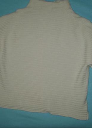 Белый свитер autograph uk16 48-50 женский, оверсайз2 фото