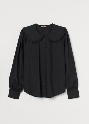 Новая хлопковая блуза, рубашка h&m, большой размер, батал