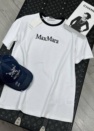Белая футболка макс мара max mara
