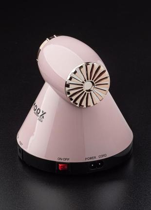 Фрезер для маникюра moox x804 на 55000 об\мин, 80 вт., розовый4 фото