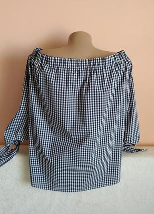 Модна блузка-сорочка, рукава на зав'язках р. 22.4 фото