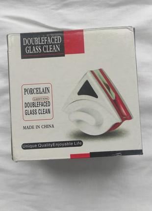 Щітка двостороння магнітна для миття скла double faced glass cleaner