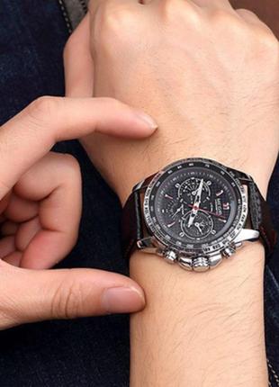 Стильний чоловічий наручний годинник megir спортивний8 фото