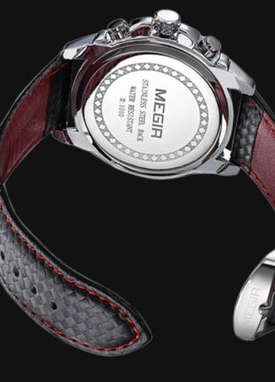 Стильний чоловічий наручний годинник megir спортивний9 фото