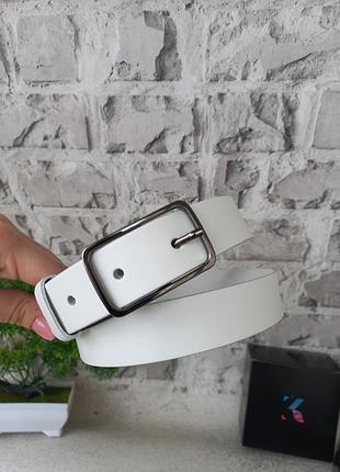 Жіночий шкіряний пояс ремінь із натуральної шкіри