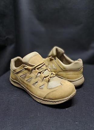 Військові кросівки армос койот армійські,тактичні бежеві,пісочні для зсу чоловічі весна,літо,осінь