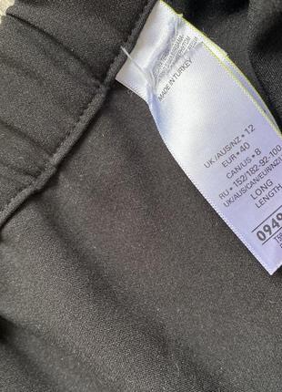 Фірмові чорні штани карго прямі з карманами висока талія l7 фото