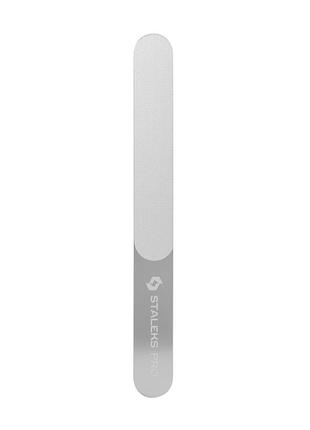 Лазерная пилка для ногтей staleks pro expert 10, 165 мм (широкая прямая с ручкой)2 фото
