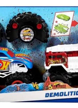 Monster trucks demolition doubles hot wheels