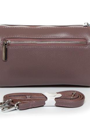 Клатч женский кожаный сумочка боченок alex rai bm 88083 purple3 фото