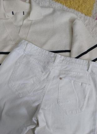 Базові білі джинси4 фото