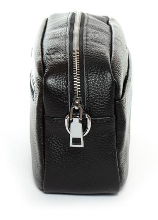 Клатч жіночий шкіряний сумочка маленька alex rai bm 3801 black4 фото