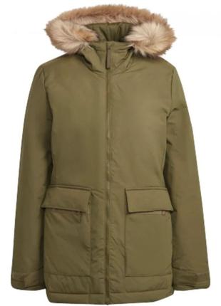 Жіноча парка adidas w hooded parka gt16924 фото